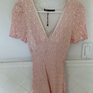 zara mini dress!